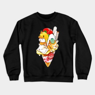 Icecream cone Cat Crewneck Sweatshirt